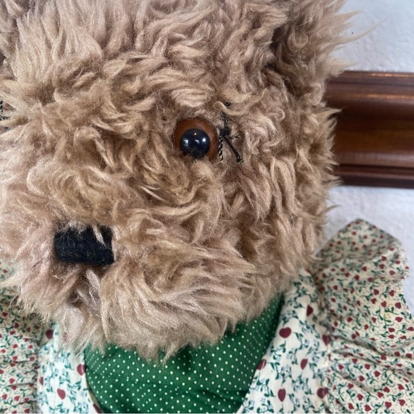 Vintage Tender Heart Treasures 1994 primitive style plush bear - Picture 4 of 7